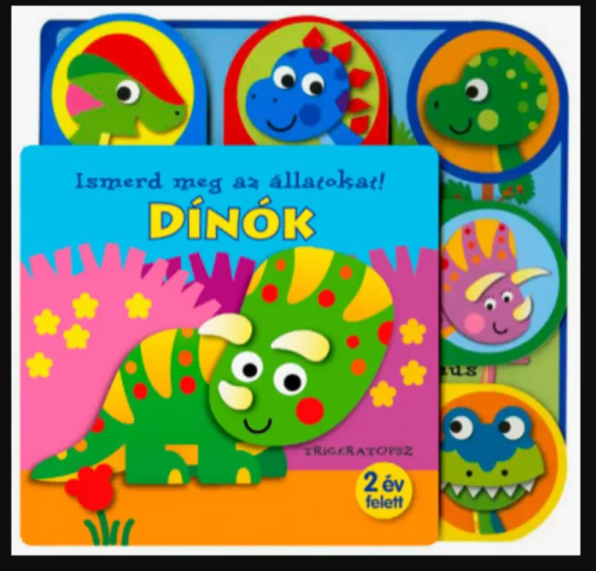 Ismerd meg az állatokat! - Dinók - Jordi Busquets Biztonságos fizetés