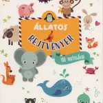 Állatos rejtvények 100 matricával Legkelendőbb
