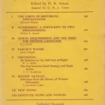 Philosophy Vol. 41, No. 157 Csak ma