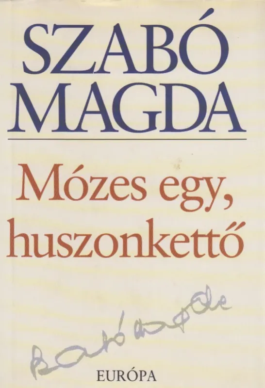Árengedmény Mózes egy, huszonkettő