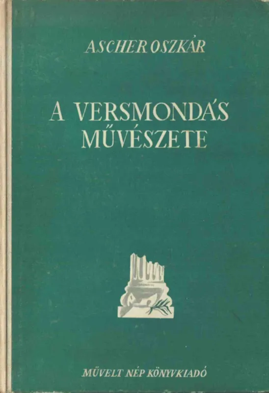 Utolsó esély A versmondás művészete és a színpadi beszéd